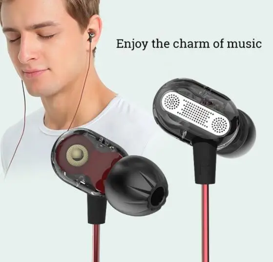 Новинка KZ ZSE наушники HIFI DJ мониторы динамический двойной драйвер музыка