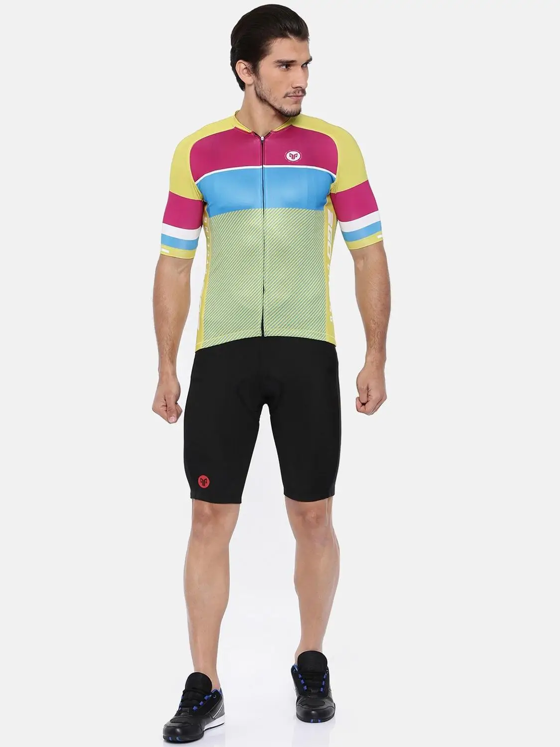 suits Велосипеды костюм велосипед maillot велосипедные Джерси Биб шорты Лето мужская одежда с короткими рукавами комплект Топы, одежда рубашки гоночной команды износа - Цвет: suits