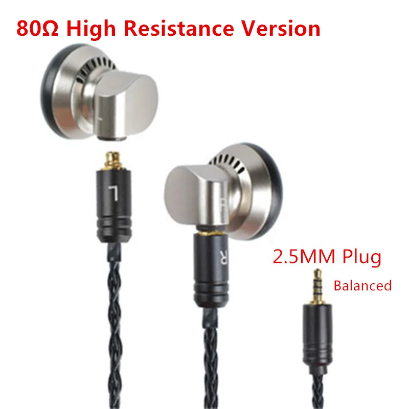 Yincrow RW-1000 3.5mm Earbud HIFI Metal CNC Earphone 15mm Dynamic