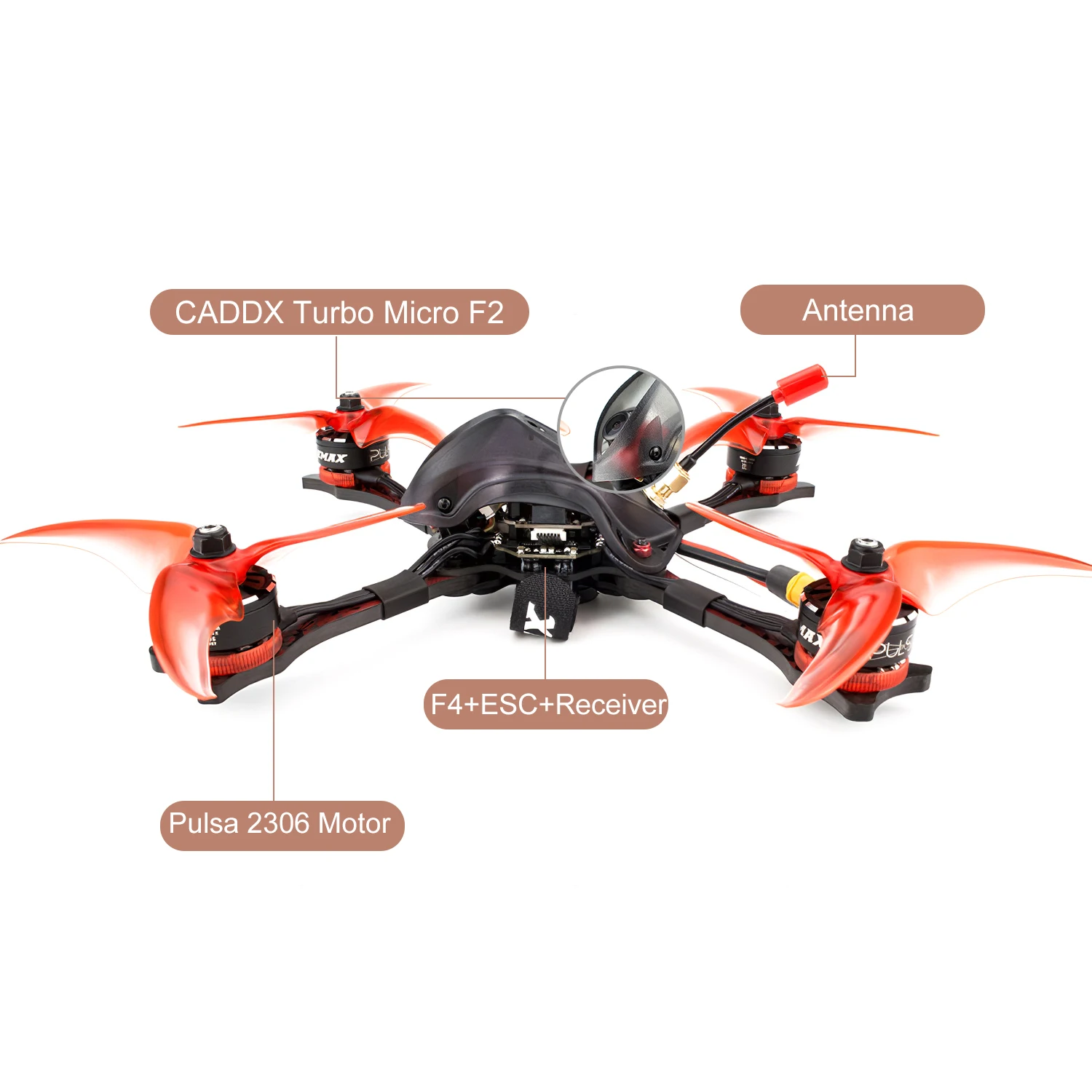 EMAX Hawk Pro 5 дюймов гоночный Дрон 35A ESC 1200TVL F4 2306 1700KV бесщеточный двигатель PNP FPV Квадрокоптер для взрослых