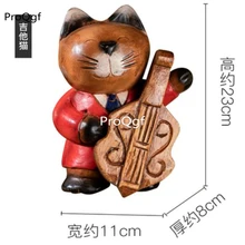 ProQgf 1 шт. набор садовая Мода статуя кота xiaokeai