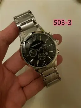 

ZO86 Giorgio Armani- Fashion classic luxury brand small pointer not working watch high quality precision Wrist watch