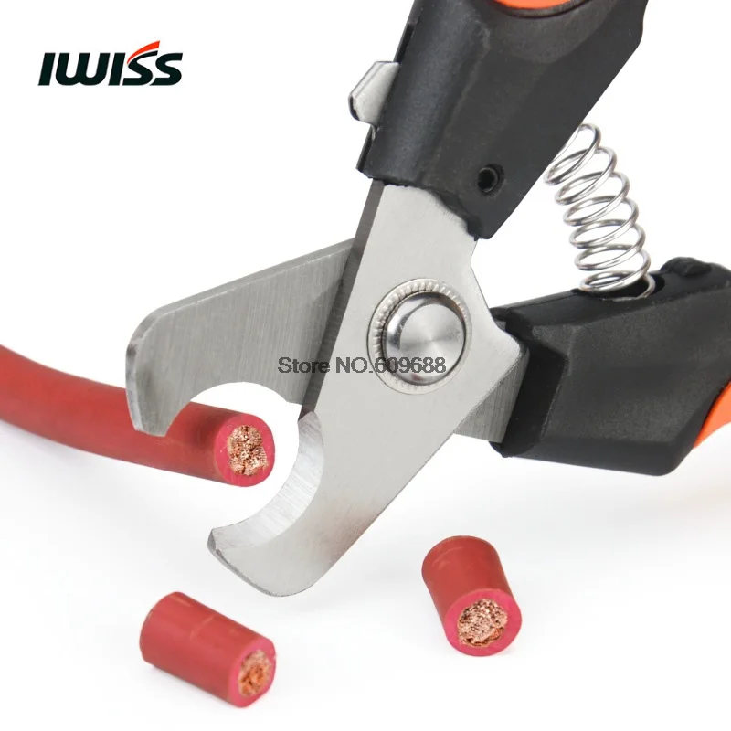 

IWISS Solar PV Tools WX-206 Solar Cable Cutter Up to 24mm² cable cutting Hand Cable Cutters Tool