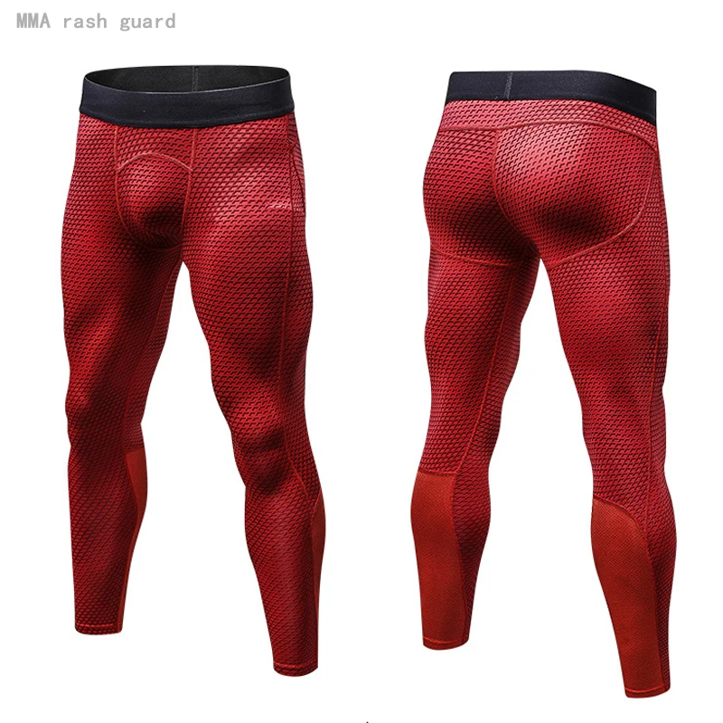 Jogging pants Men pants Training Sport leggings Compression Tights Base layer Running Fitness long johns underwear Winter warm