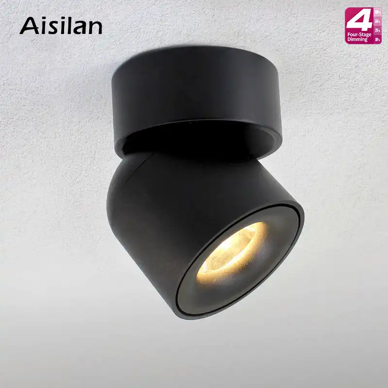 Aisilan Led Surface Mounted Ceiling Dimmable Downlight Adjustable