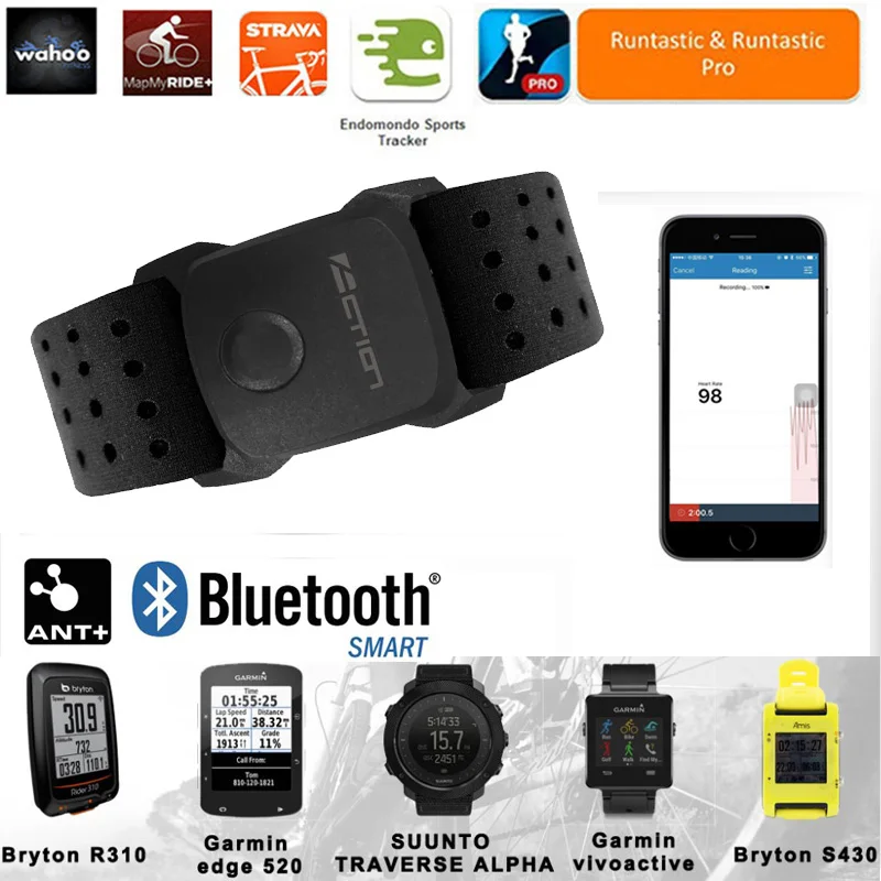 Bluetooth 4 0 ANT + бездействия водонепроницаемый монитор сердечного ритма ручной
