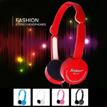 

Wired Foldable Headphones With Microphone Over Ear Headsets Bass Sound Music Stereo Earphone For iPhone Xiao mi S ony Huawei