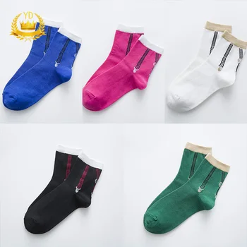 

Summer Autumn Sports Sock Women Low Tube Socks Fashion Cotton Breathable Socks