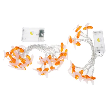

Battery Operated 10 leds 20leds Bee Shaped led String Lights Christmas Holiday Party Garden Decorative Fairy Lights