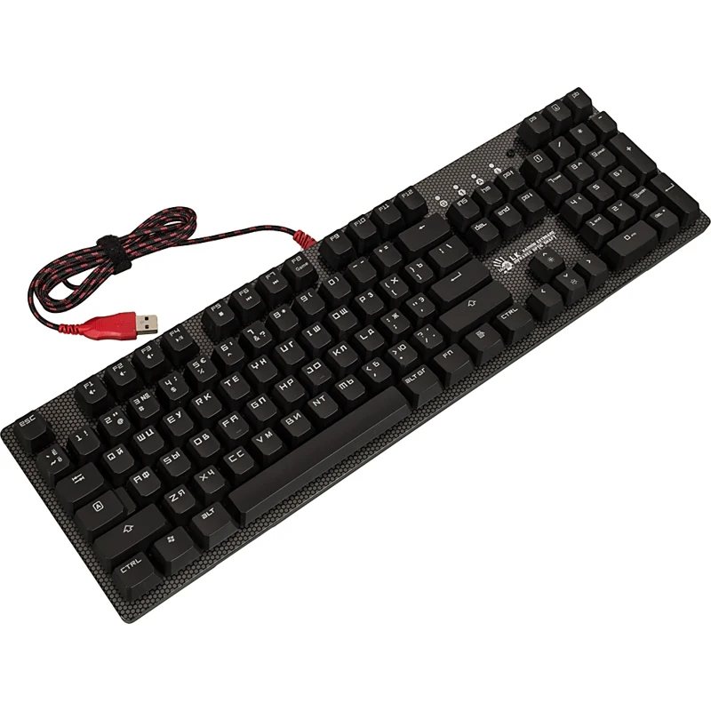 Клавиатура A4 Bloody B810R NetBee механическая черный USB Multimedia for gamer LED