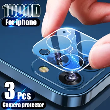 3Pcs Camera Tempered Glass For iphone 11 12 Pro Max X XR XS MAX Mini Lens Screen Protector On iPhone 6 6S 7 8 Plus SE 2020 Glass 1