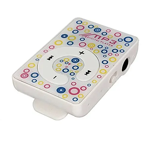 NEW-1-8GB Micro-SD TF поддерживает модный мини клип пластиковый USB MP3 музыкальный медиаплеер