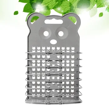 

1Pc Foldable Storage Basket Cloth Organizer Storage Bin for Organizing Family Use (Grey, XL)