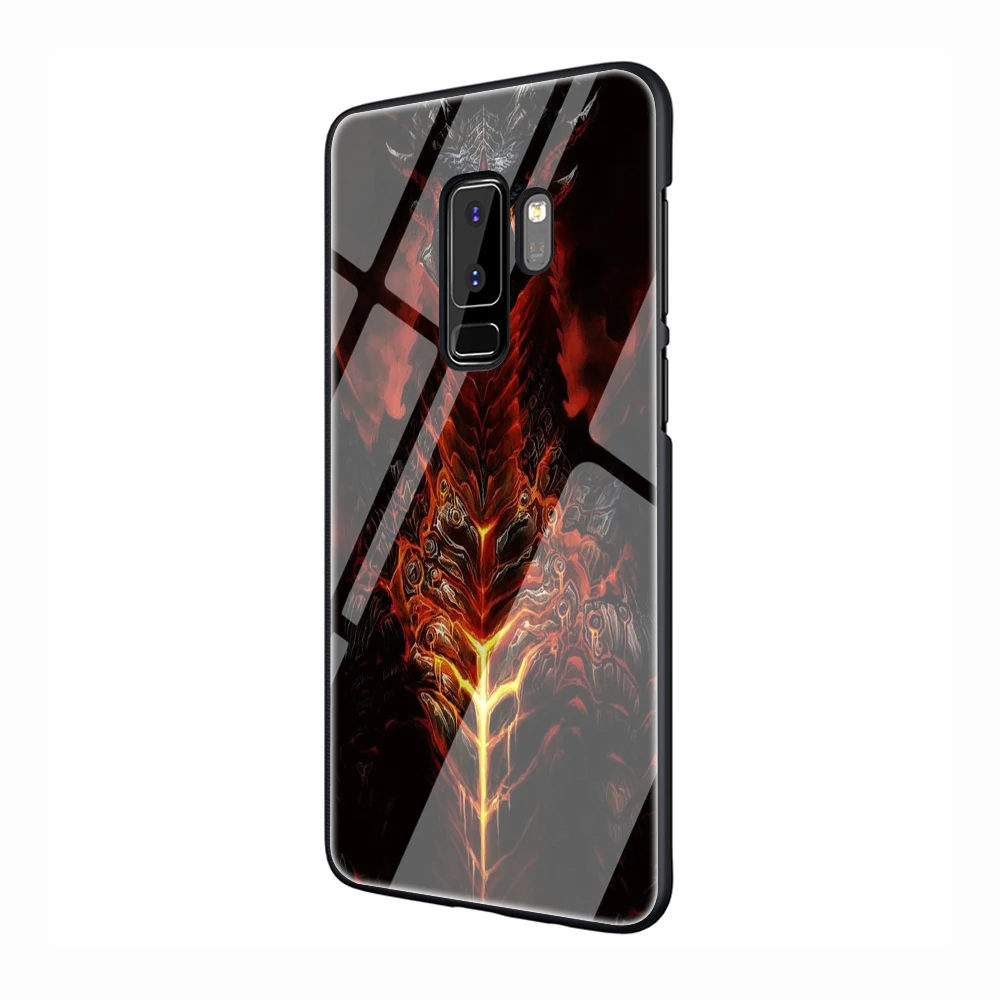 G10 World of Warcraft закаленное Стекло чехол для телефона для samsung S7 край S8 S9 S10 Plus Note 8 9 A10 20 30 40 50 60 70 - Цвет: G10