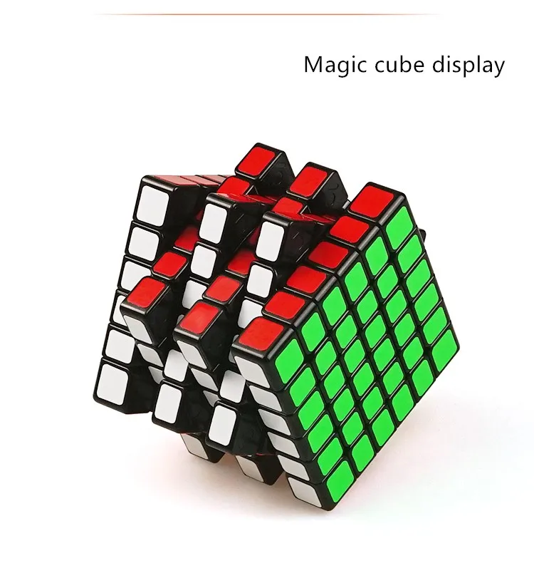 6x6x6 высокоскоростная головоломка Shengshou, магический 6-слойный Профессиональный кубик 6,7 см, развивающие подарочные игрушки, Прямая поставка