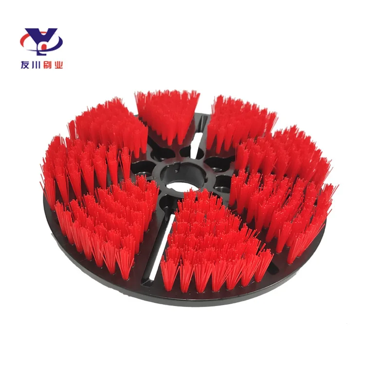 Скруббер дисковая кисть напрямую от производителя продавая сливовый узор нейлоновая проволока мульти-Спецификация напольные аксессуары для стиральных машин B