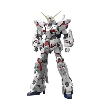 

Bandai Anime Model Gundam RX-0 1/144 UNICORN GUNDAM Mobile Suit Gundam Unicorn Action Figure RG Assembling Collection Toys