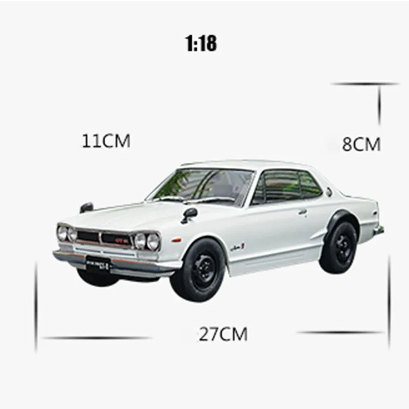 1:18 Масштаб Nissan GTR GT-R модель автомобиля из сплава сувенир литье под давлением металлический автомобиль коллекция игрушек F детские подарки дорожные инструменты