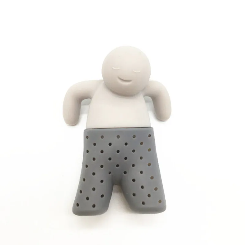 Silicone Interesting Tea Strainer Infuser Teaware Strainer Filter Tea Bags Maker Leaf Infusor Kitchen Accessories Tools