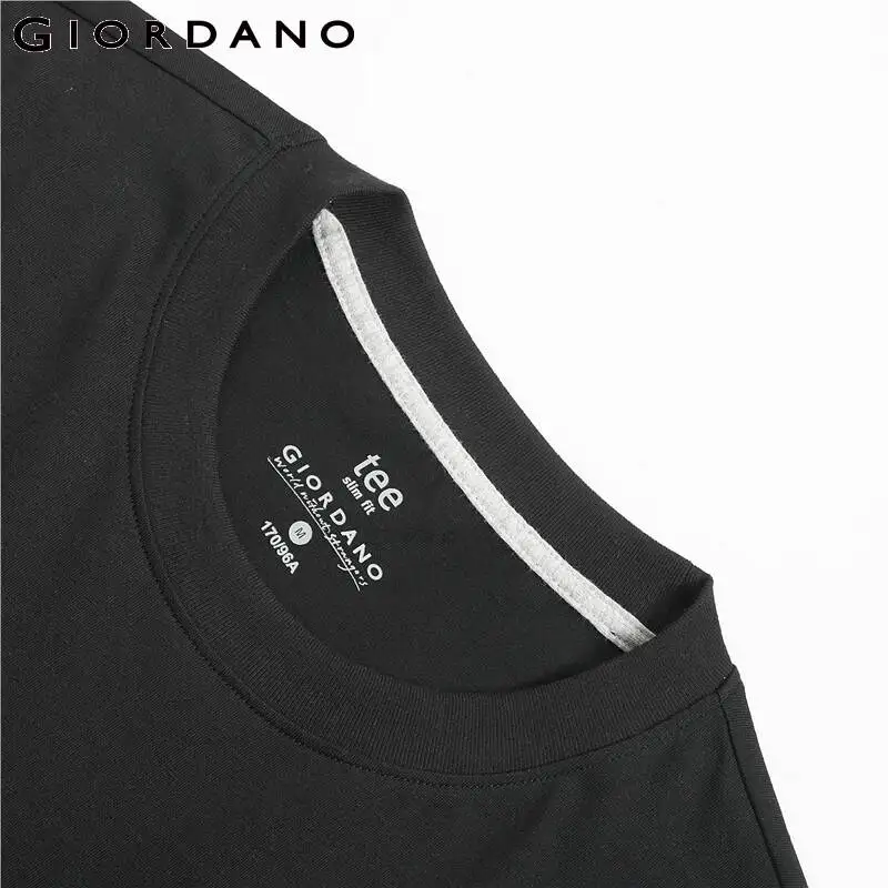 Giordano Men T-Shirt Pack Of 2 Solid 