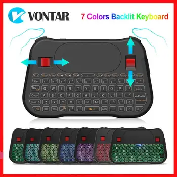 

mini 2.4G Wireless Fly Air Mouse English Backlit Keyboard Touchpad Controller for Android TV BOX
