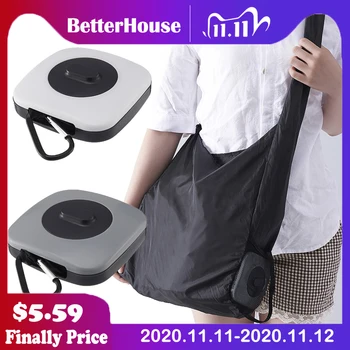 

Multifunctional Durable Shoppingbag Reusable Shopping Bag Heavy Duty Nylon Foldable Grocery Tote Bags With Revolving Storage Box