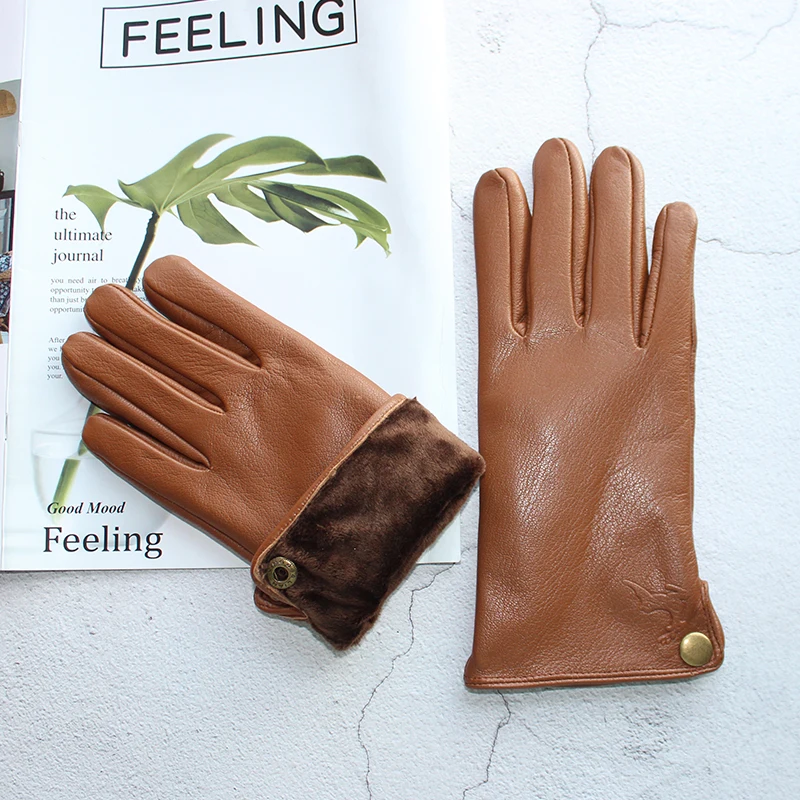 Finger Gloves Best Thin Leather Gloves Goatskin Deerskin Gloves