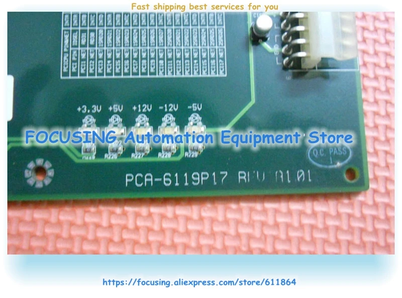 PCA-6119P17 REV: Промышленная материнская плата A1