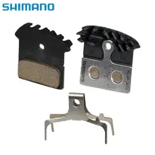 MTB велосипедные дисковые Тормозные колодки SHIMANO F03C металлический охлаждающий диск пластины тормозной зажим