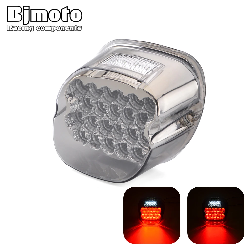Smoke cover Taillight blinker LED Tail Lamp License Plate Running Brake Light For Dyna Sportster Softail Road King/Glide |