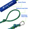 3 Sizes Heavy Duty Braided Dock Line Marine Dock Rope Docking Lines Mooring Rope Boat line 2.1m 3m 4.2m 4