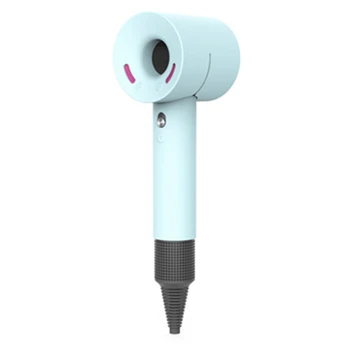 

Hair Dryer Case Cover for Dyson Soft Silicone Gel Portable Dust Proof Blower Protective Skin Cover for Supersonic Hair Dryer Blu