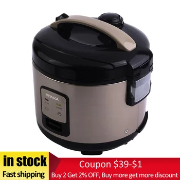 

KONKA 1L Electric Cooker 1.5Kpa Micro Pressure Rice Cooking Machine With Non-Stick Coating Detachable Exhaust Valve Eu Plug