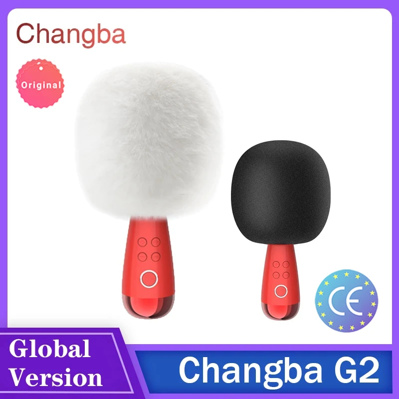 Новый G2 G1 Q3 большой беспроводной микрофон Changba профессиональный Bluetooth караоке