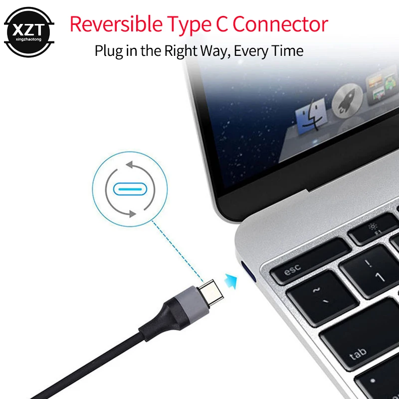 USB 3,1 type C к HDMI 2 м Кабель-адаптер конвертер Ultra HD 1080P 4k зарядка HDTV видео кабель для samsung Galaxy S9/S8/Note 9