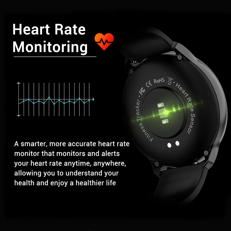 LEMFO водонепроницаемые Смарт-часы на весь экран сенсорный сердечный ритм кровяное давление напоминание Шагомер Bluetooth для мужчин и женщин