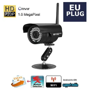 

LESHP Wireless WiFi IP Camera 720p 1.0 Mega pixel Waterproof Security CCTV Monitor Mobile Motion Dectection Night Vision