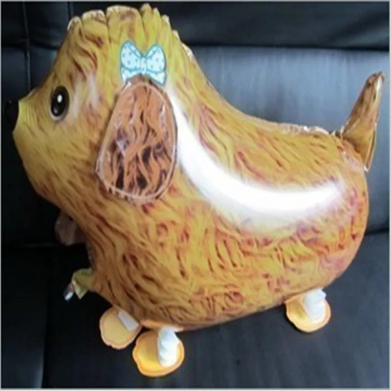 

Drawstring walking balloon wholesale standing animal walking aluminum balloon balloon puppy inflatable toy