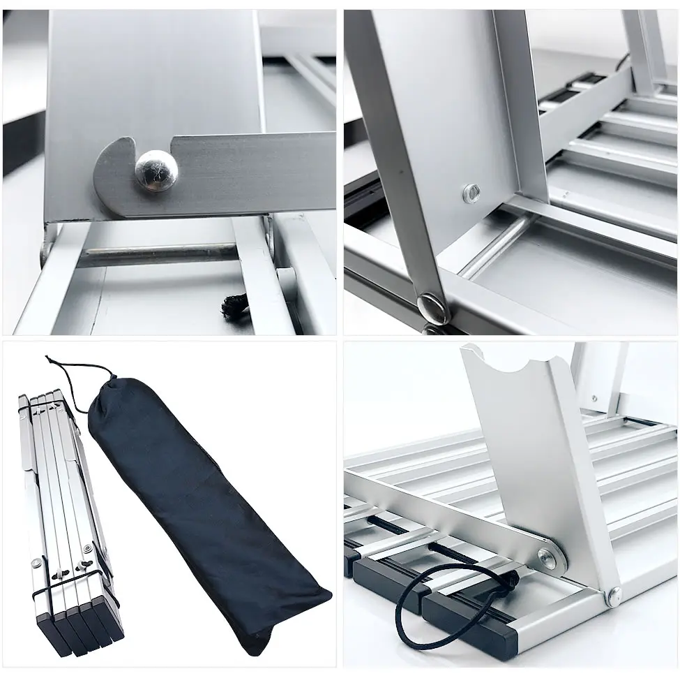  Aluminum Alloy Portable Table Outdoor Furniture Foldable Folding Camping Hiking Desk Traveling Outd