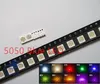 100PCS SMD 5050 Red /Green /Blue/ White /Yellow /Warm White/Pink/UV/Orang/RGB/light LED diode High Power Super Bright ► Photo 1/2