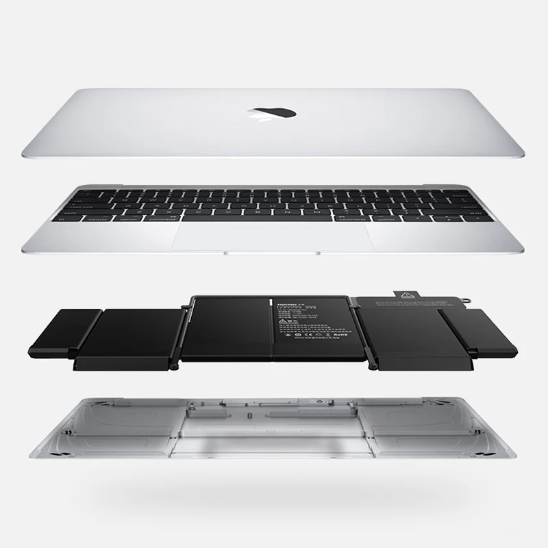 11,342 в натуральная батарея для ноутбука A1493 для Apple Macbook Pro 1" retina A1502 ME864LL/A ME866LL/A Late 2013 Mid лет