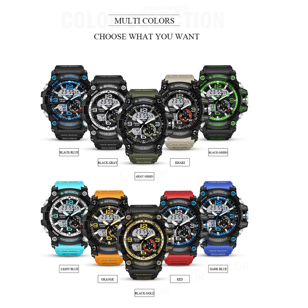 Многофункциональные электронные мужские s часы G стиль спортивные военные S Shock светодиодный цифровые наручные часы для мужчин Reloj Hombre Saat erkekler