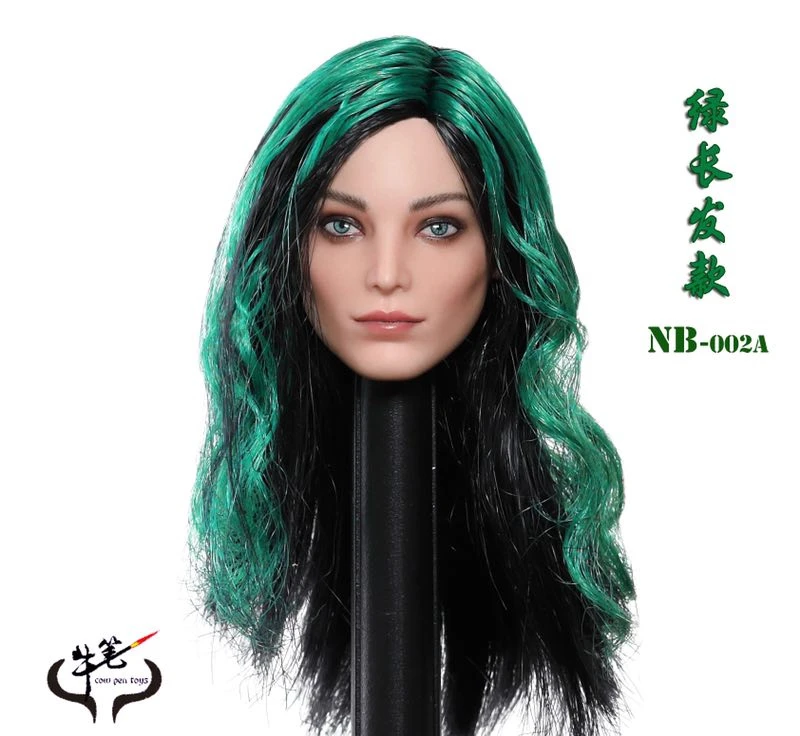 1/6 весы Polaris Emma Head Sculpt COWPEN NB-002D для 12in женский экшн фигурка Phicen Hottoy игрушки-части тела NB-002 коллекция - Цвет: A