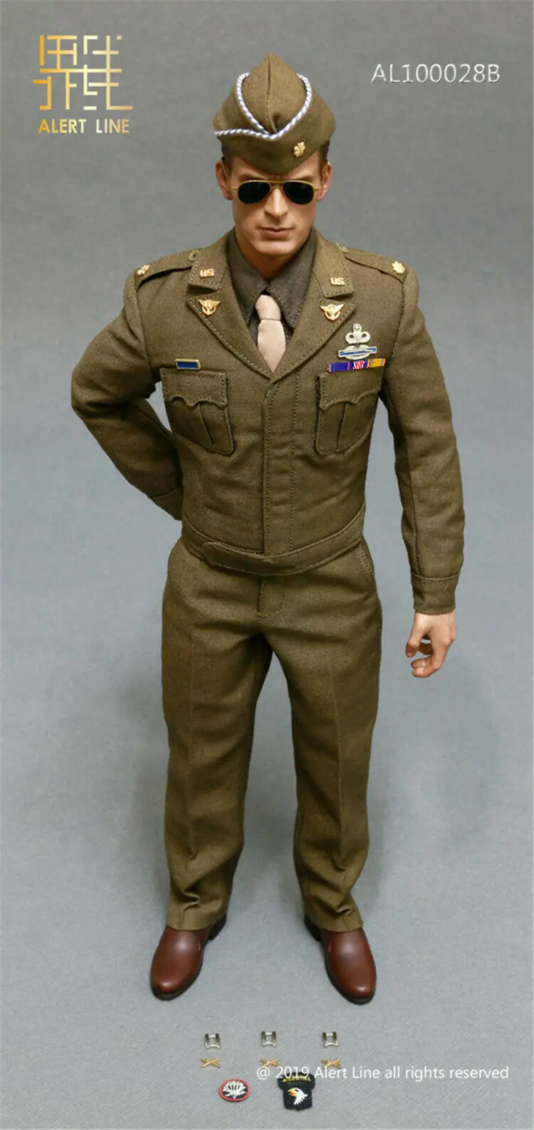 Alert Line Al100028a/b 1/6 Wwii Army 