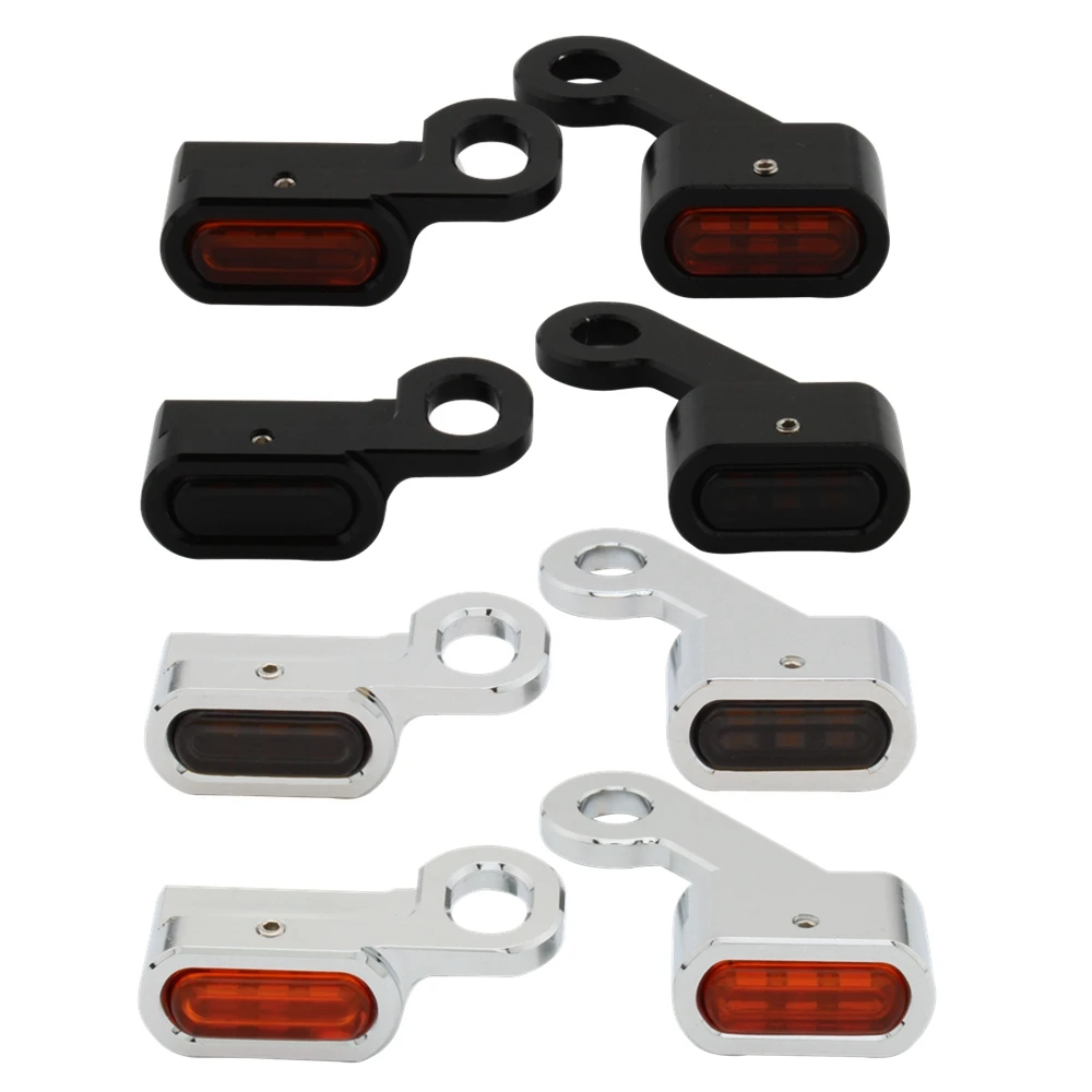 Motorcycle Mini LED Turn Signal Light Running Indicator Lamp For Harley Sportster XL 2004-1200 883 72 48 Roadster motorcycle accessories