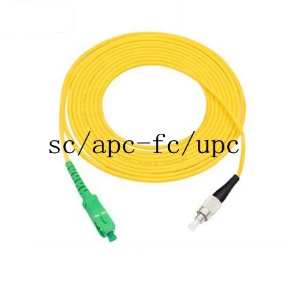 Upgrade Your Network: Single Mode Fiber Optic Jumper Cable, 3mm, 1m-40m Length, APC-LC-FC-ST to UPC-SC-LC-FCSC/APC-SC/APC-SM. Fast, Reliable Connectivity! Description Image.This Product Can Be Found With The Tag Names Fiber optic jumper cable apc, Fiber optic patch cable jumper, Patch cord fiber optic fc sc, Sm lc fiber optic jumper cable