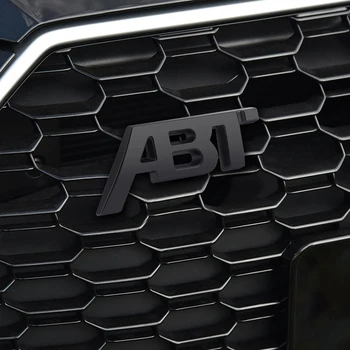 

ABT Grille Sticker For Volkswagen VW ABT Audi ABT Emblem Badge Sticker Auto Tuning Front Grills Sticker Car Body Decals