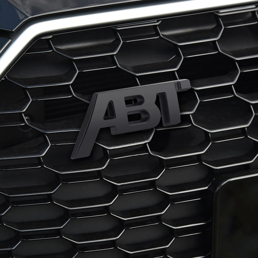 ABT решетка Стикеры для Volkswagen VW Audi эмблемы автоматической настройки спереди грили
