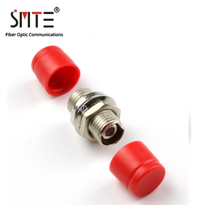 

100pcs/lot Optical Fiber Flange Head FC-FC Coupler ST-ST Connector Adapter Less Than 0.2dB