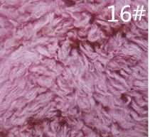 Шерстяное Одеяло из флокати, 35 см, реквизит для фотосессии новорожденных, для студийной фотосессии, шерстяное одеяло для младенцев, аксессуары для фотосессии - Цвет: No. 16